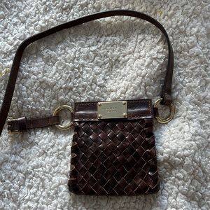 Michael Kors leather belt bag